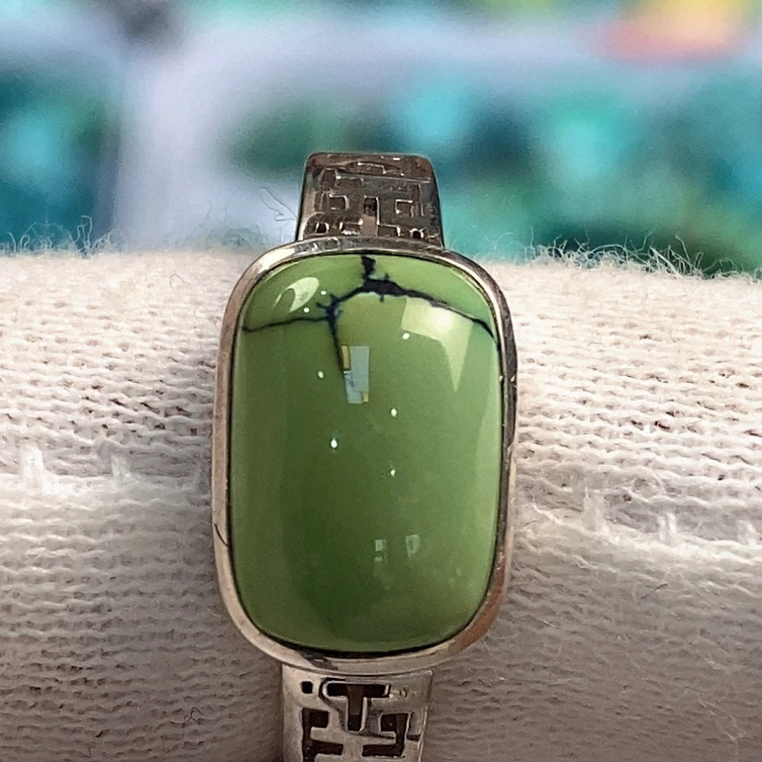 绿松石银S925镶嵌配饰