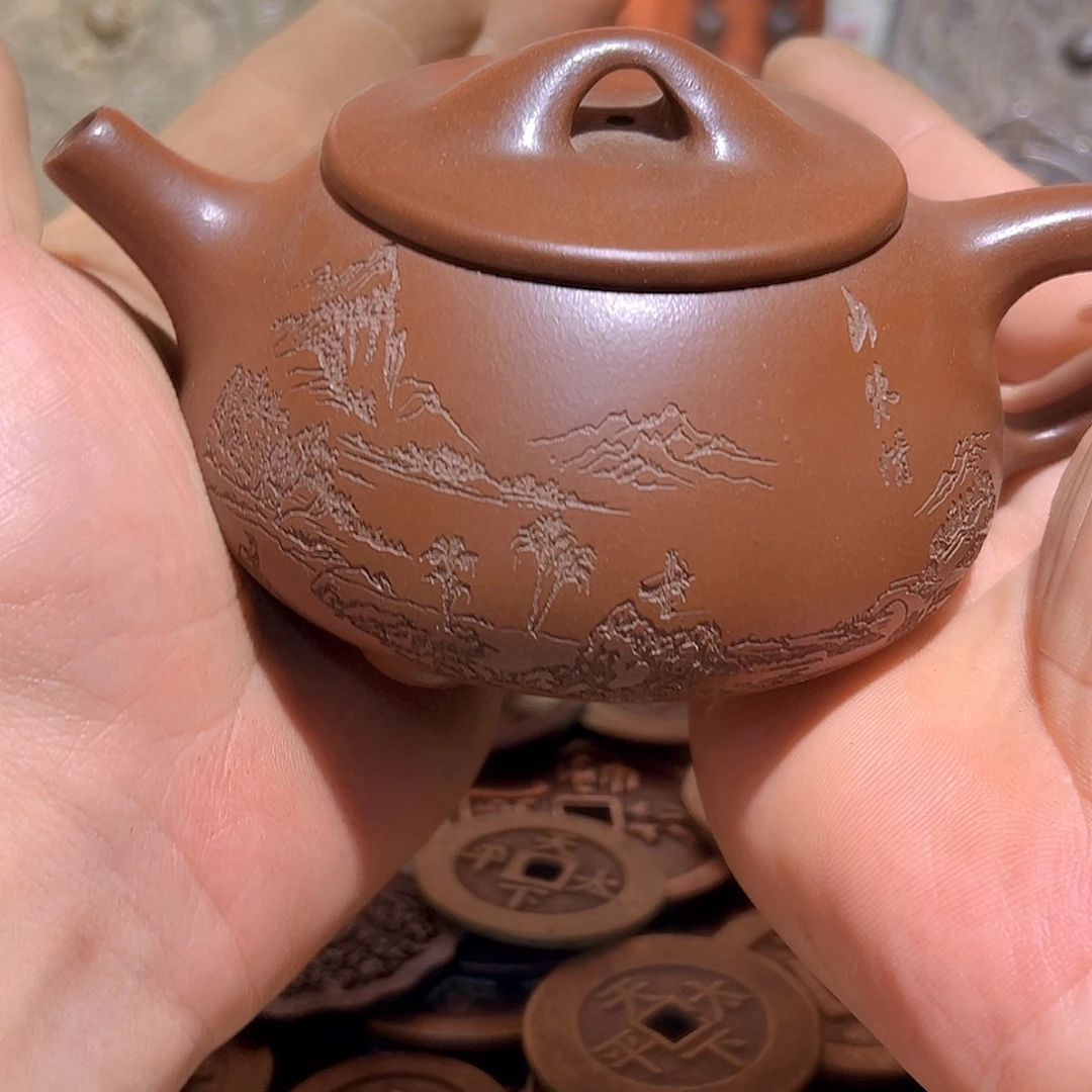紫砂壶石瓢壶瓷片