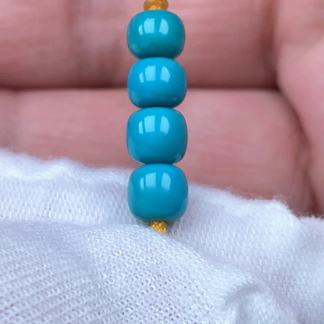 绿松石未镶嵌颈饰5.6mm