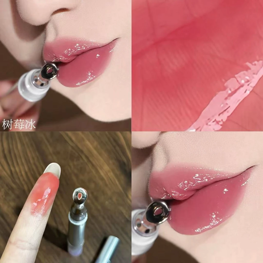 【大牌同款】低饱和口红冰透小熨斗精华唇蜜唇釉水光滋润裸色唇蜜