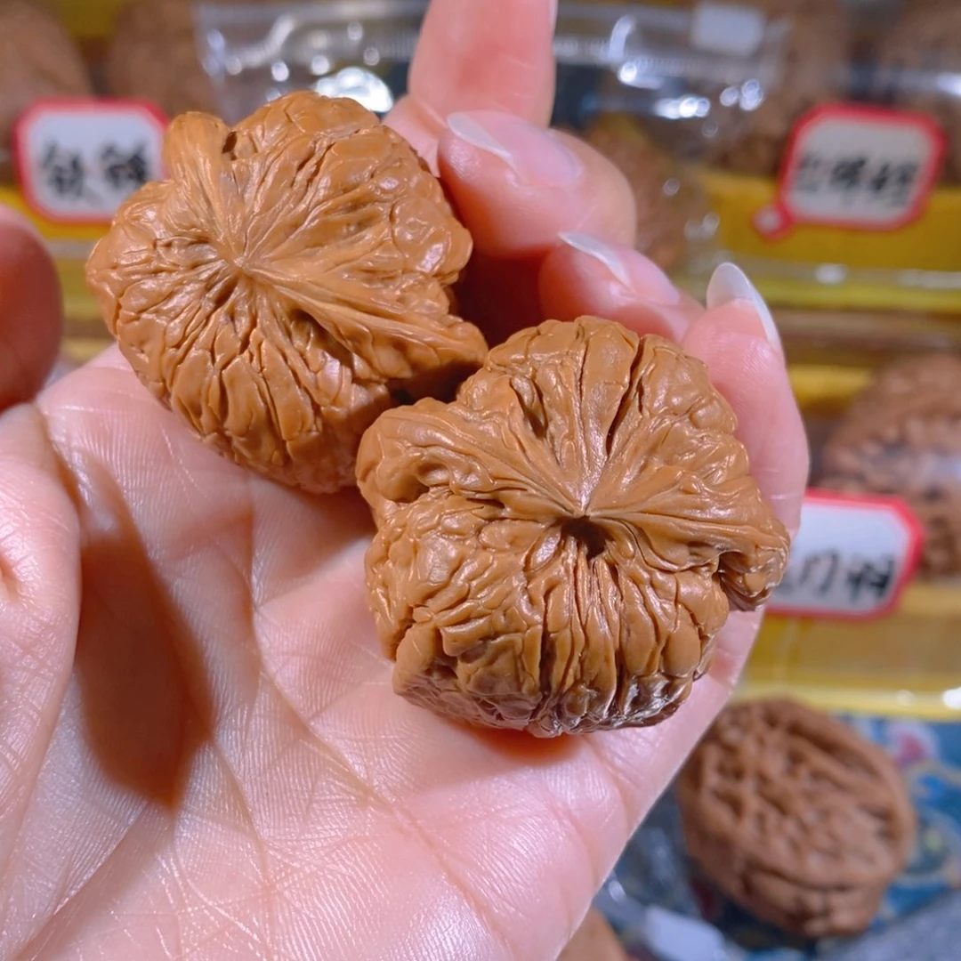 吊坠文玩核桃好*蛇头