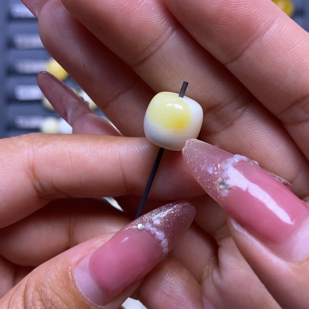 蜜蜡未镶嵌珠宝奇石满浓蜡瓷白妖花老型12.2*11.1