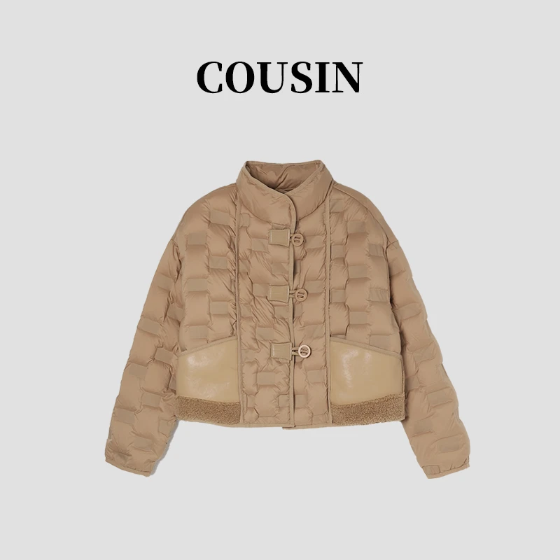 简约百搭女士短款羽绒服JYYRRY8819