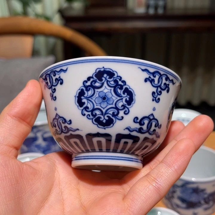 陶隐山房 宝相如意杯