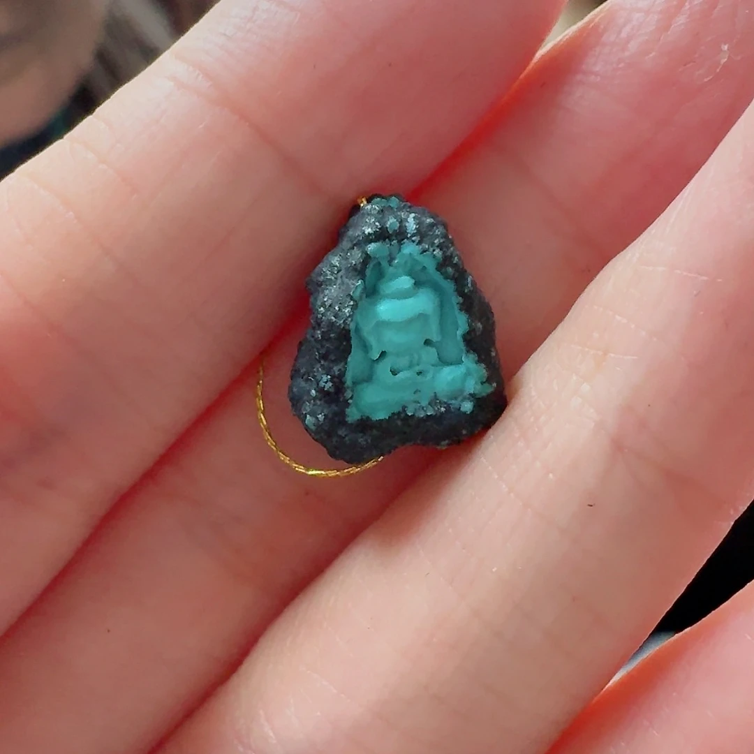 绿松石珠宝奇石未镶嵌