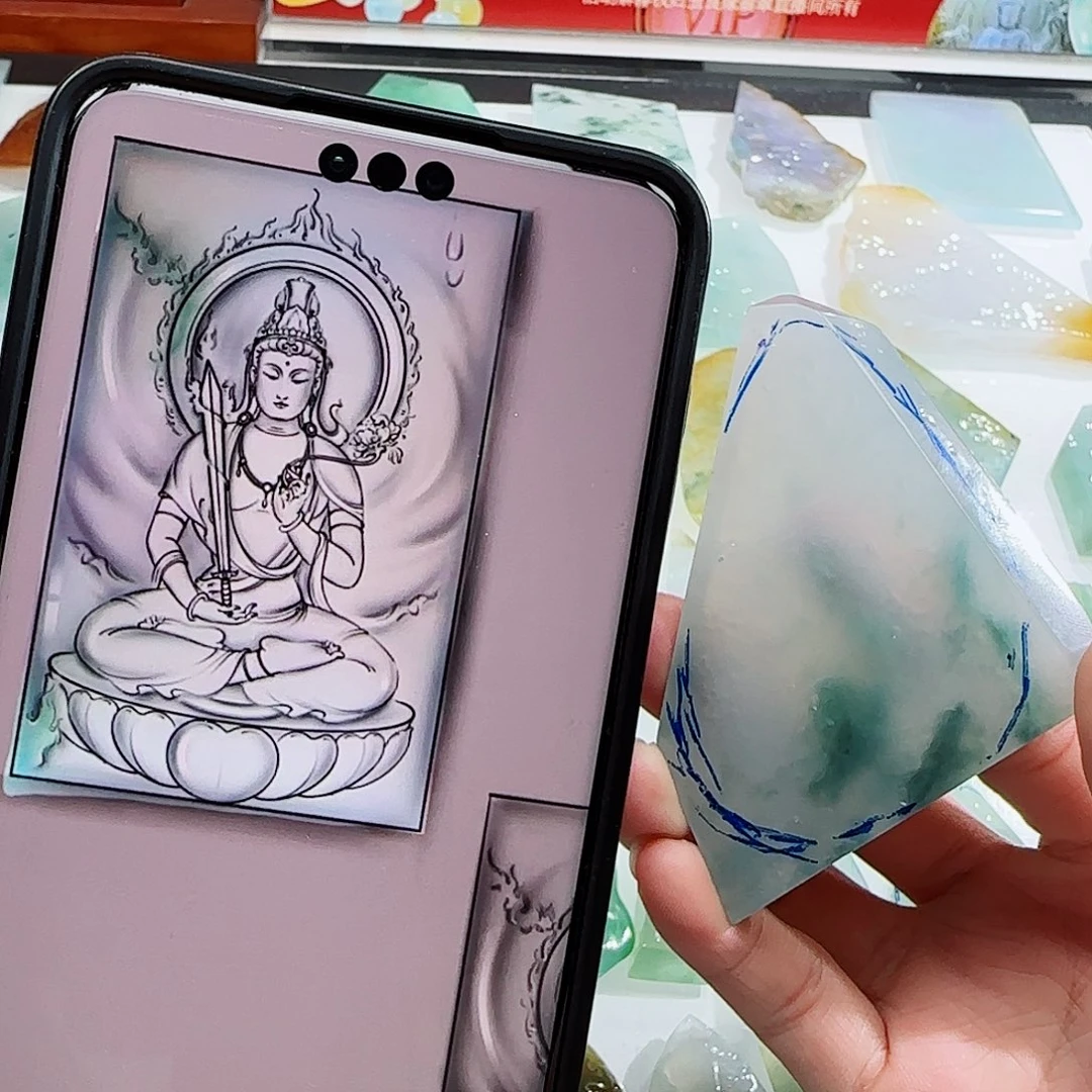 定制翡翠未镶嵌翡翠定制