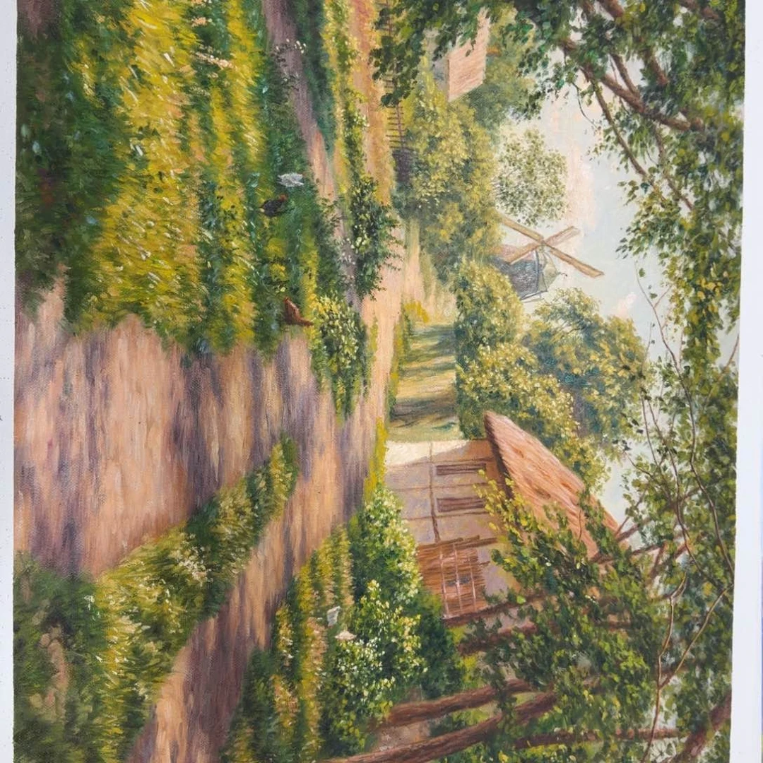 油画在干嘛了啊我想和