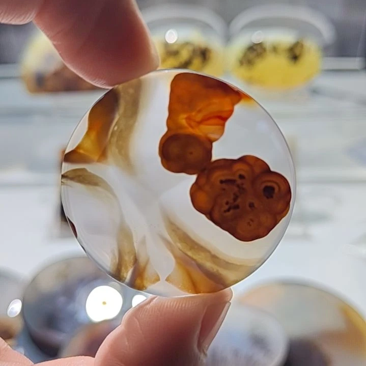 玛瑙/玉髓未镶嵌吊坠(不含链)76号