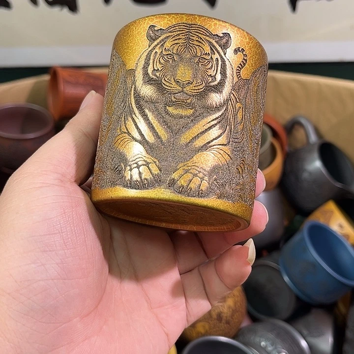 茶杯紫砂全手工紫砂主人杯