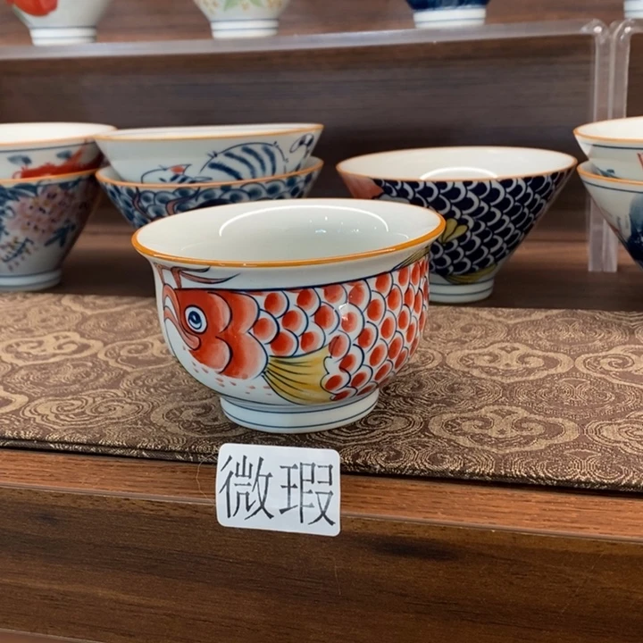 釉下老陶泥手工绘制