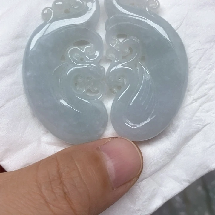 翡翠未镶嵌颈饰86号
