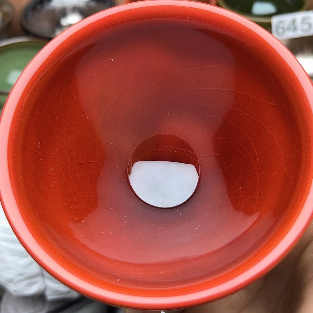 茶盏陶瓷建盏陶瓷瑕疵
