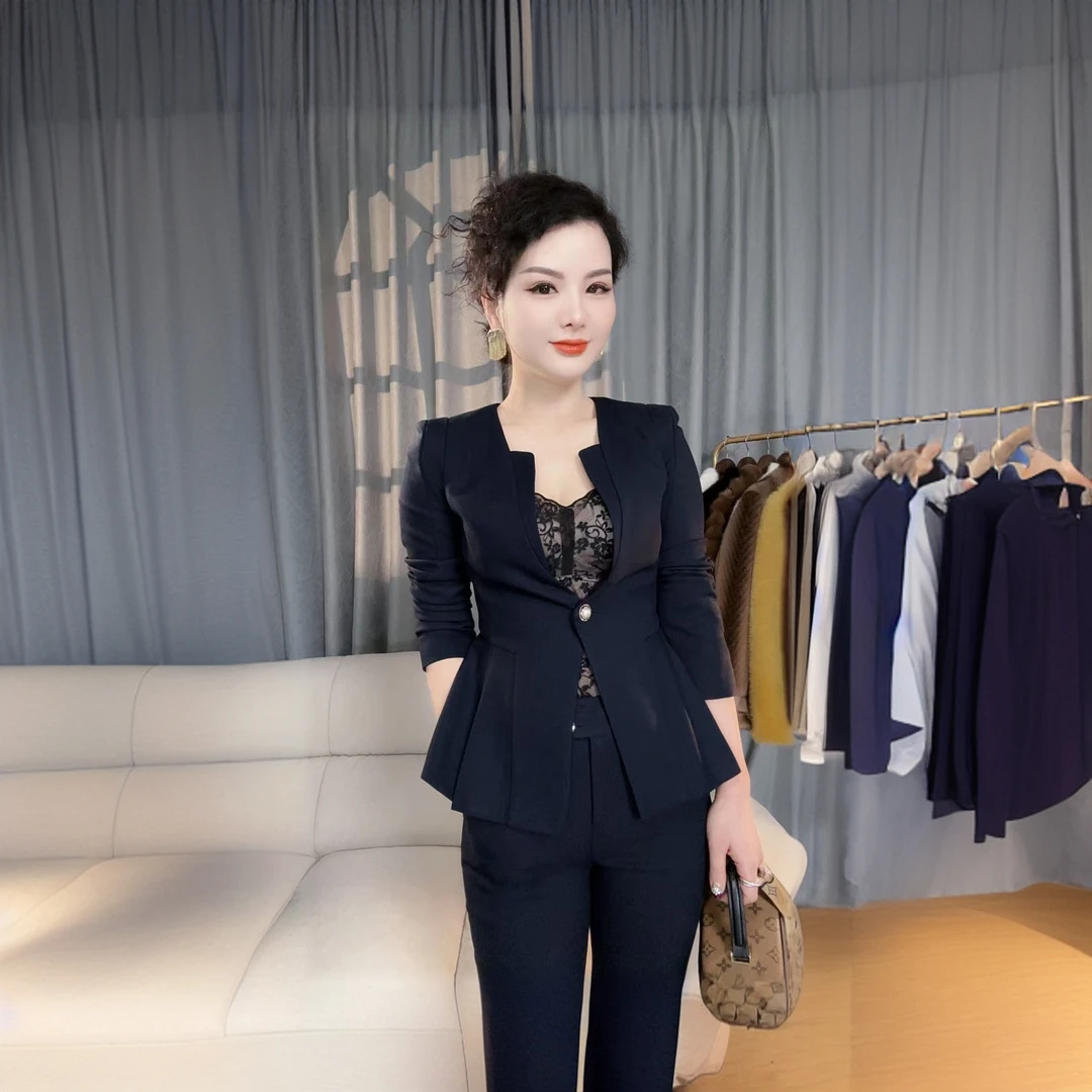 糖糖推荐高级气质西装套装cp6014