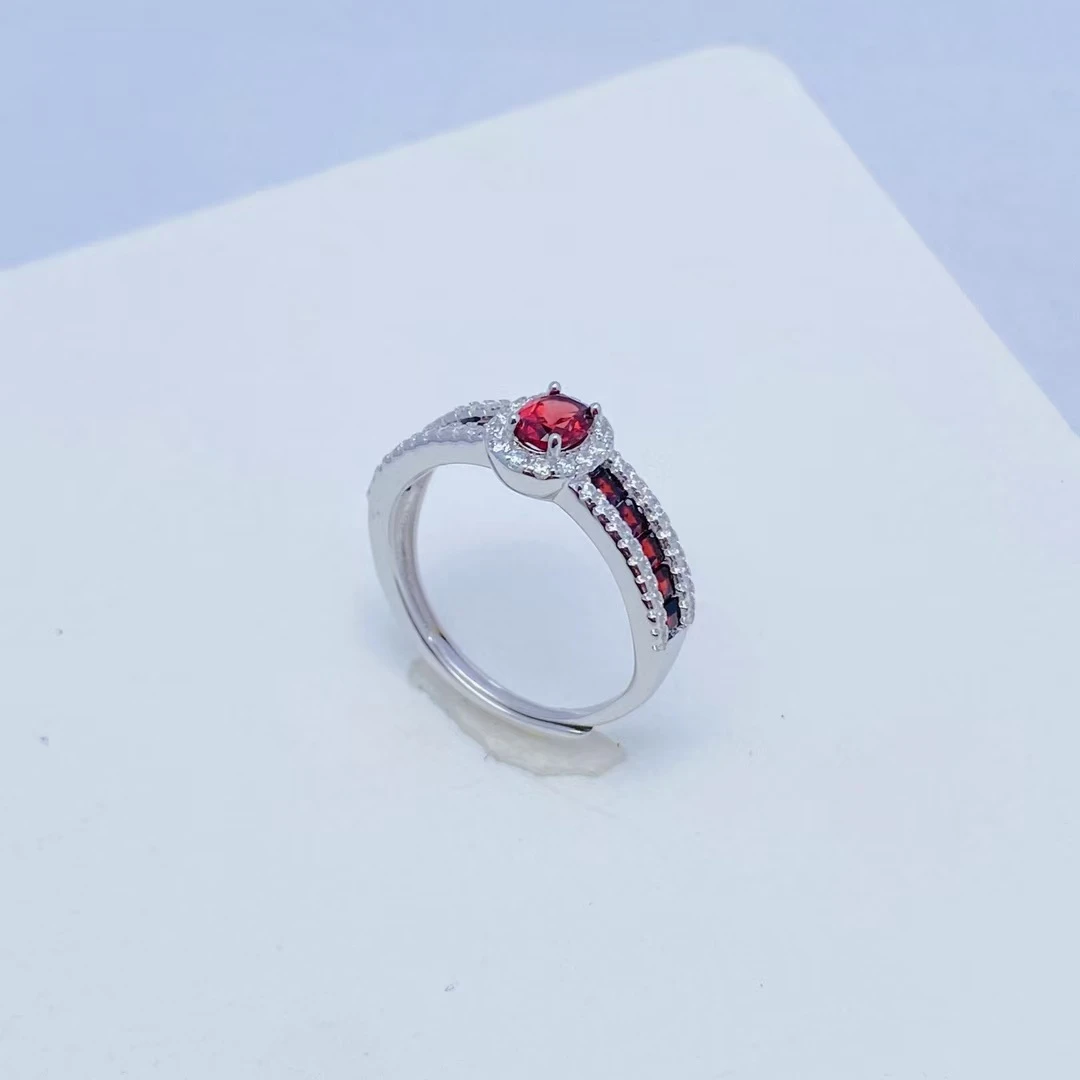 JSSLJ0183石榴石戒指