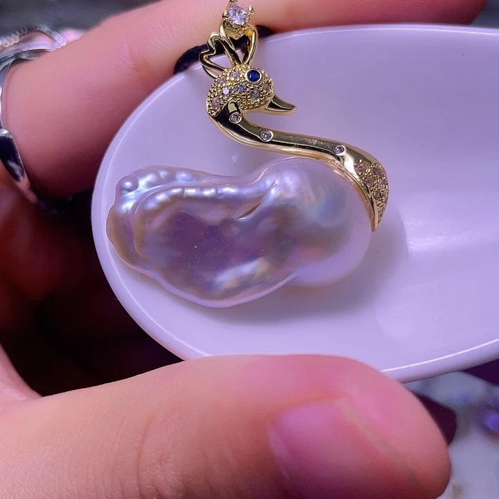 颈饰淡水珍珠合金05