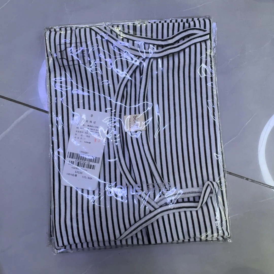 7030白条两件背心175a