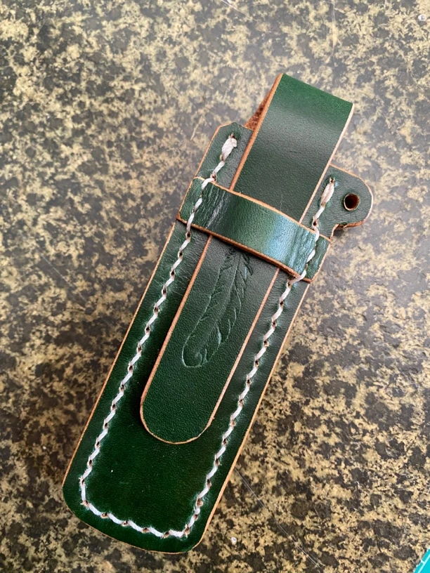 肥后守皮鞘 适用于 闭合状态长12厘米宽2厘米厚0.9厘米尺寸使用.