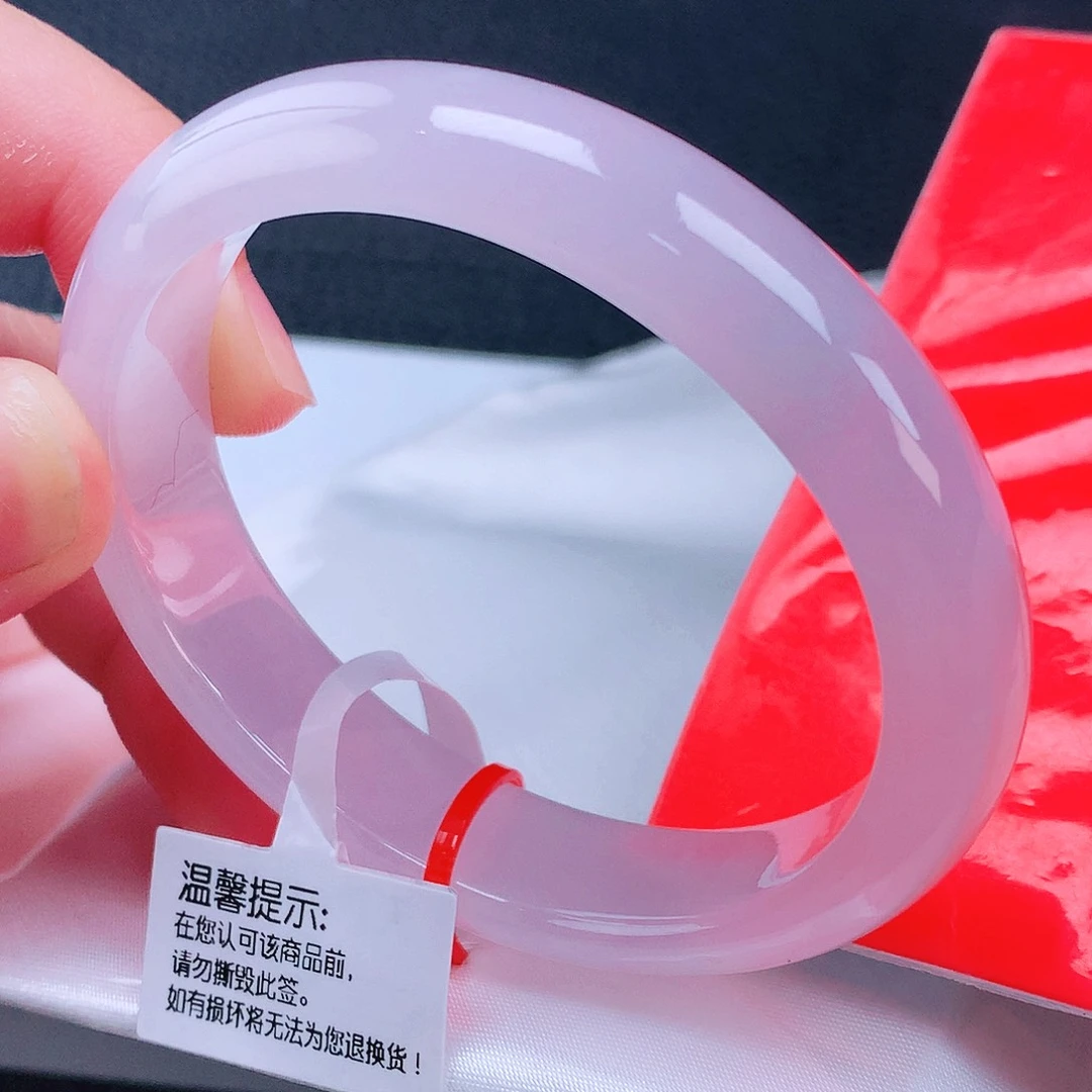 未镶嵌手镯（贵妃镯）翡翠54贵妃