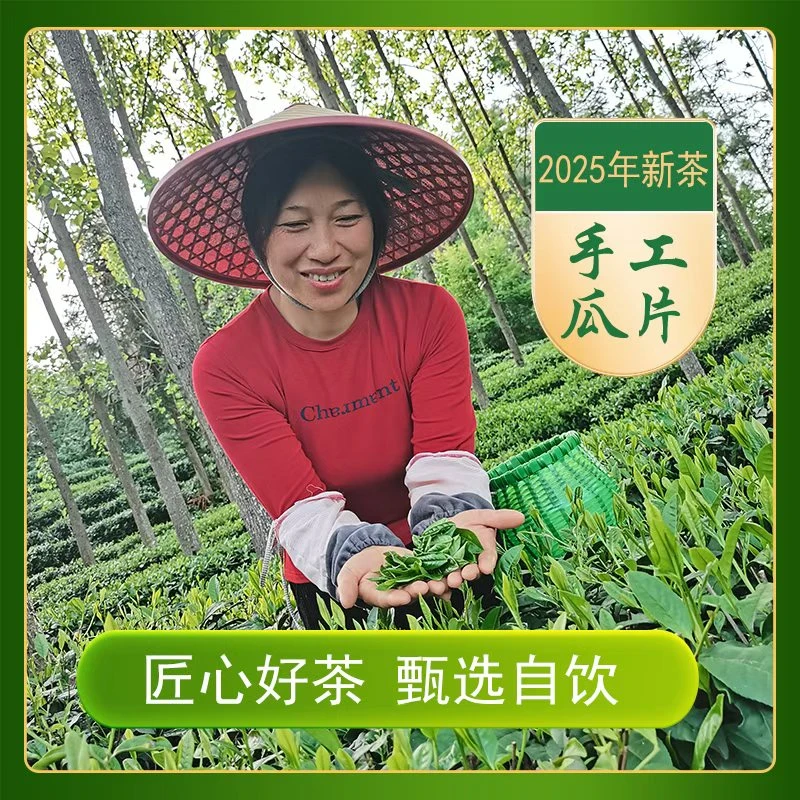 送礼六安内山小叶手工瓜片 清香型 口感好 袋装礼盒装250g