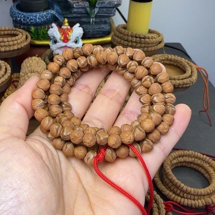 柏木手串/手链原桩横打三棱