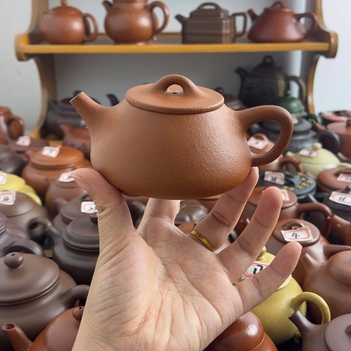 茶壶紫砂150cc降坡半手