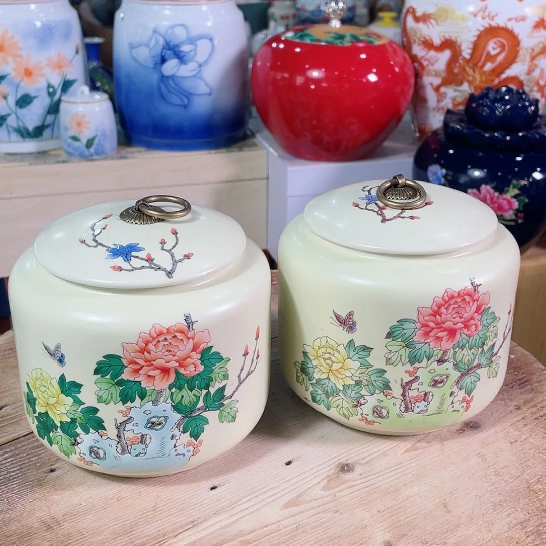 【闪购商品】罐陶瓷茶叶罐密封罐