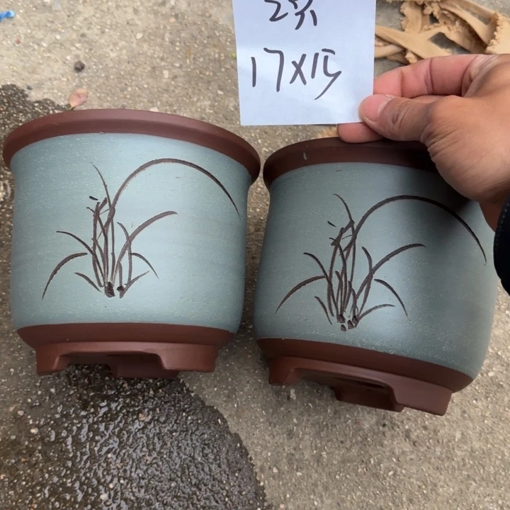 紫砂花盆特价清仓
