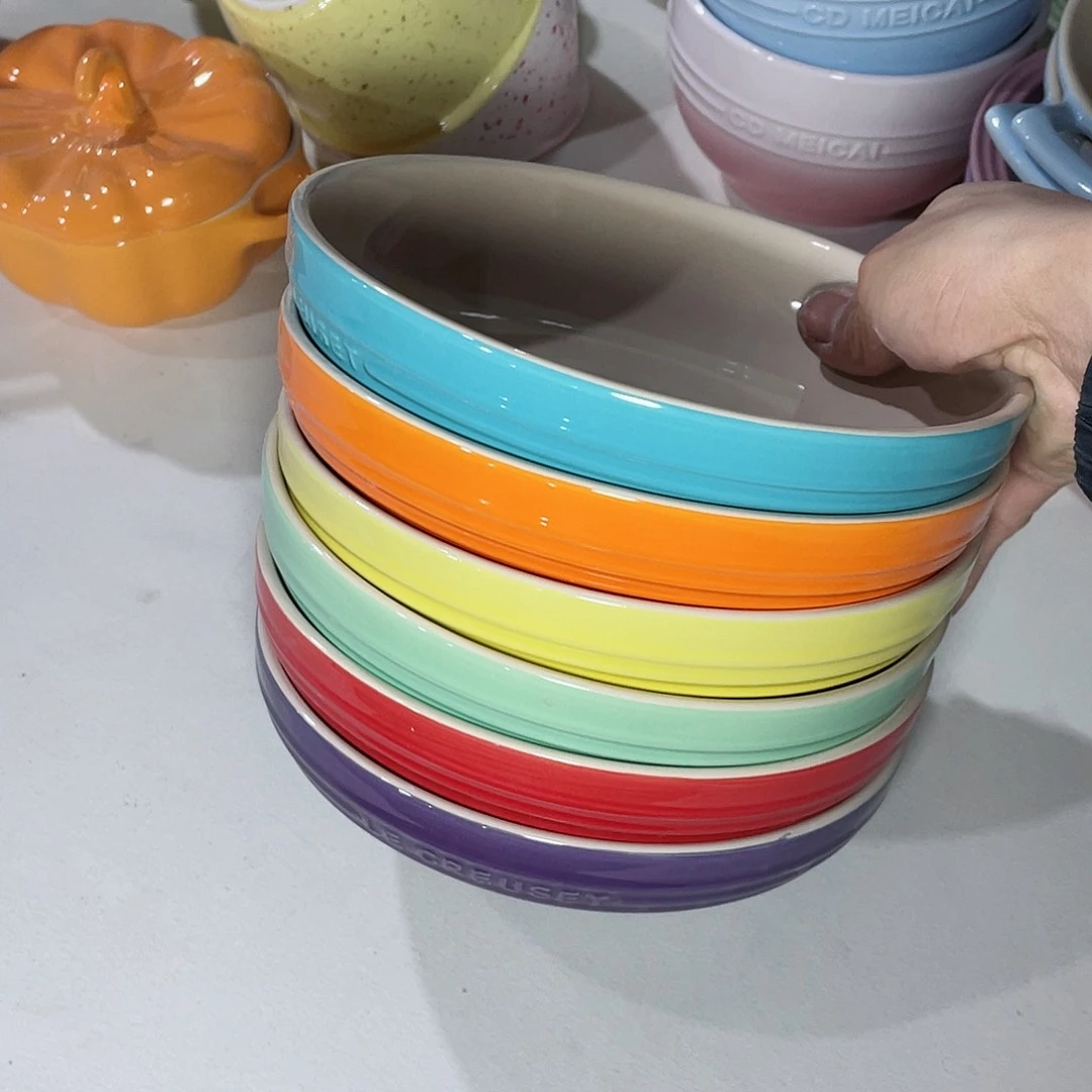 瓷片微瑕陶瓷餐具家用 两个