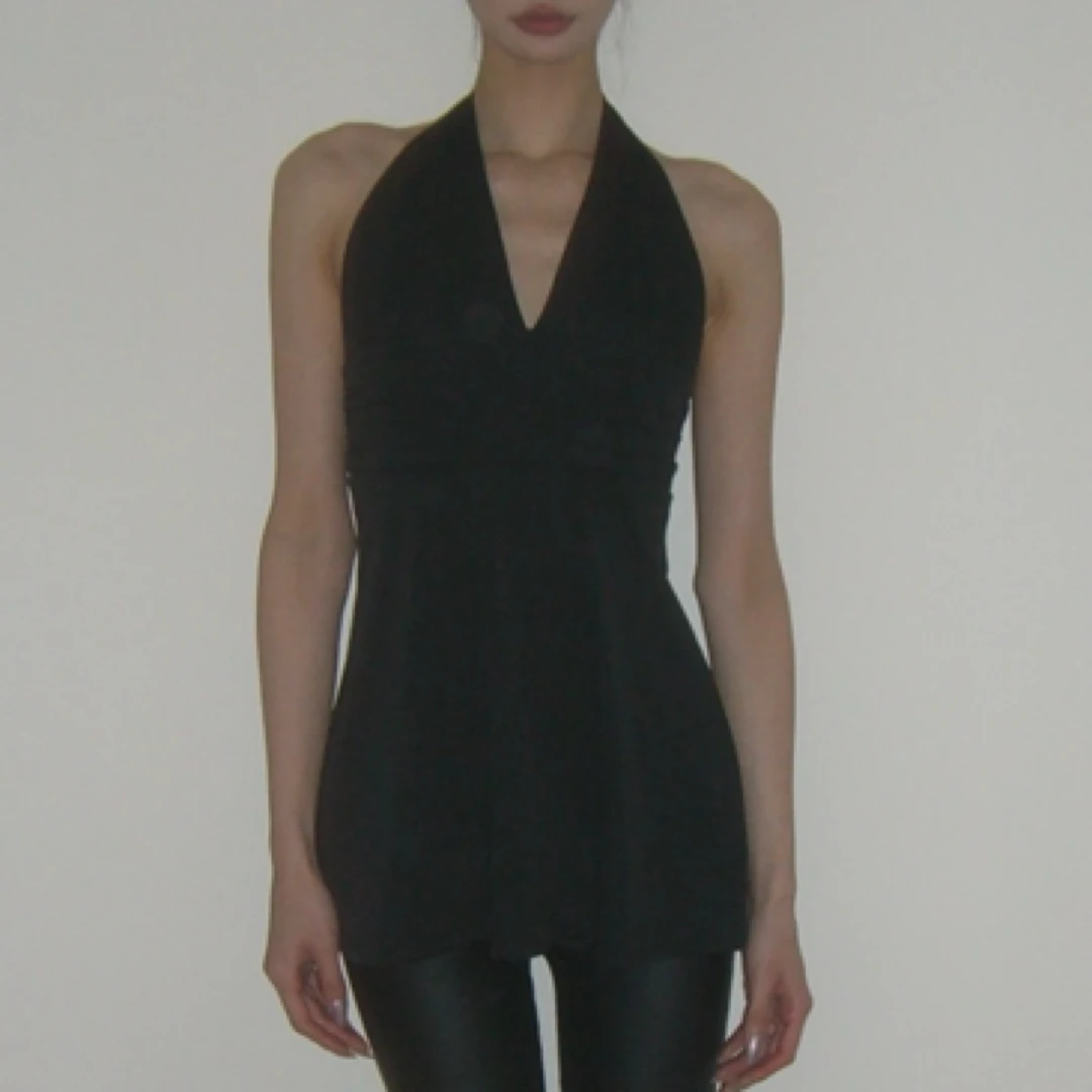 kissable挂脖裙上衣