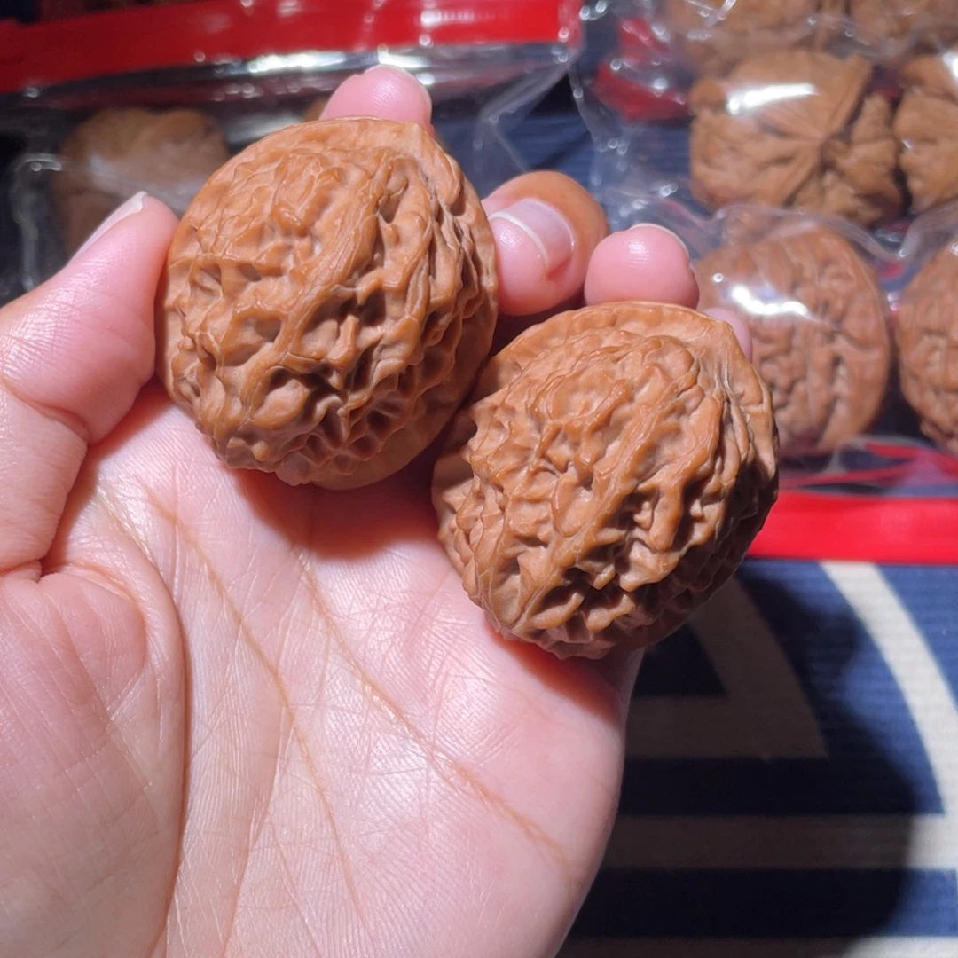 文玩核桃吊坠黄松峪元宝42