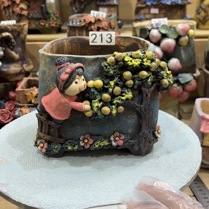 陶然多肉花盆百搭