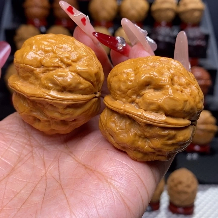 文玩核桃把件枝**?金蟾疙瘩包8号