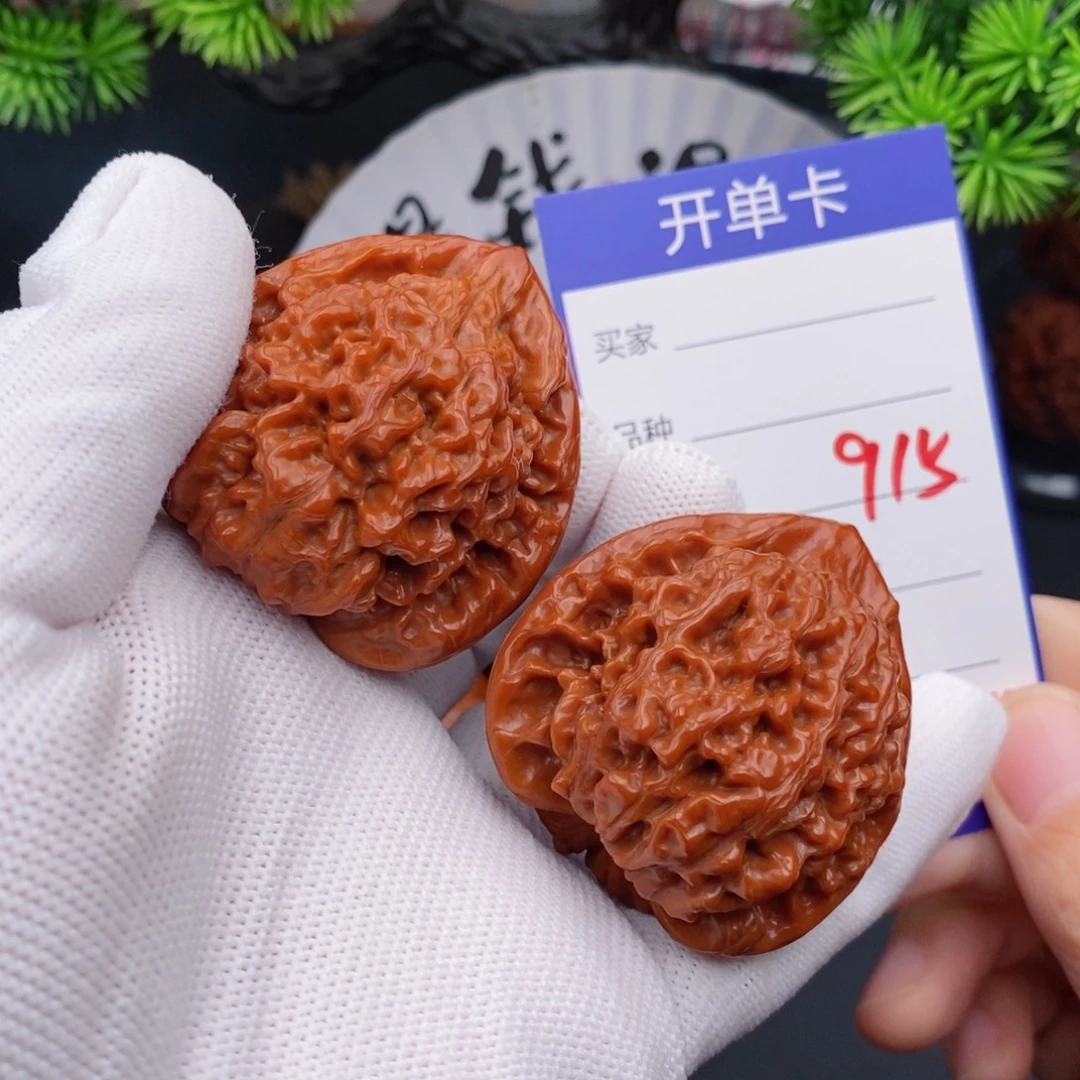 把件文玩核桃45官帽915