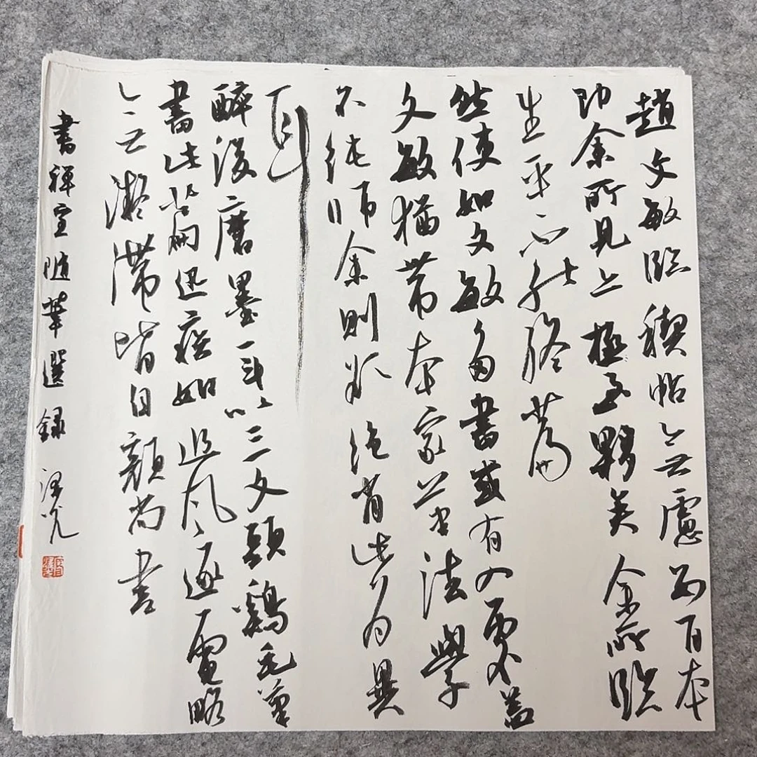 书法国展书家廖老师34+34