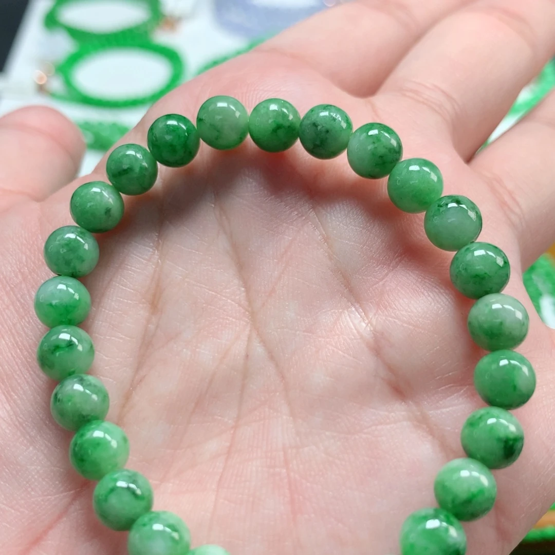 翡翠未镶嵌手链翡翠