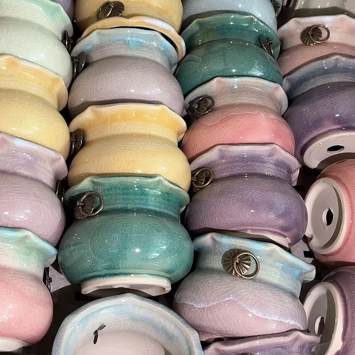 红陶量货｜口8高7深浅搭配发4