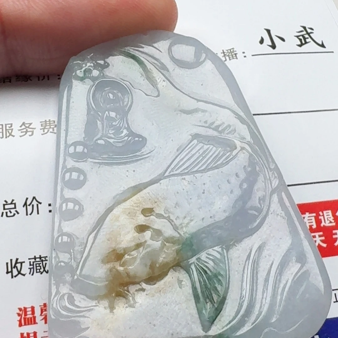 翡翠未镶嵌颈饰       29