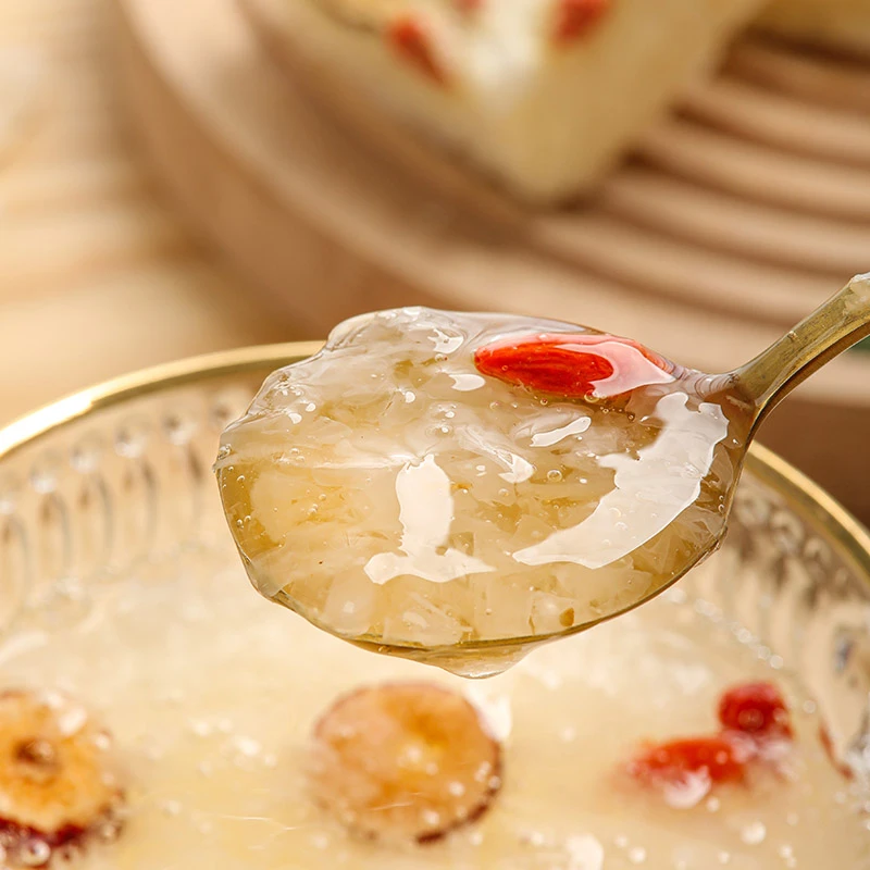 有机银耳免洗方便冲泡银耳软糯香甜早餐