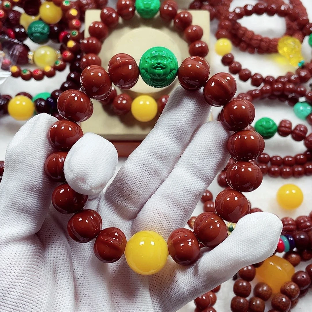 猴头核桃吊坠猴头