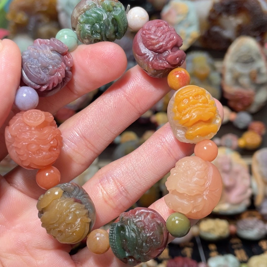 石英质玉未镶嵌手串