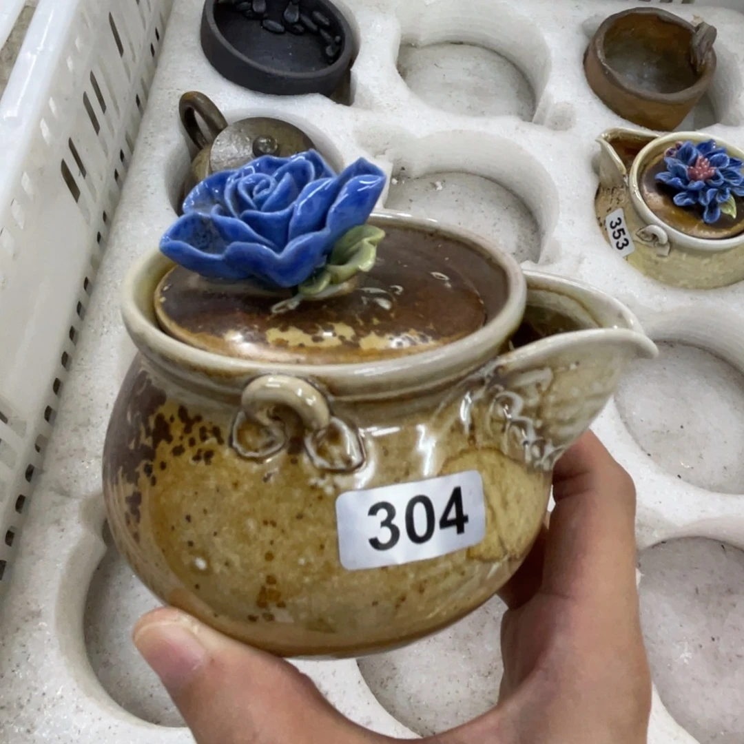 柴烧茶壶柴烧茶壶瑕