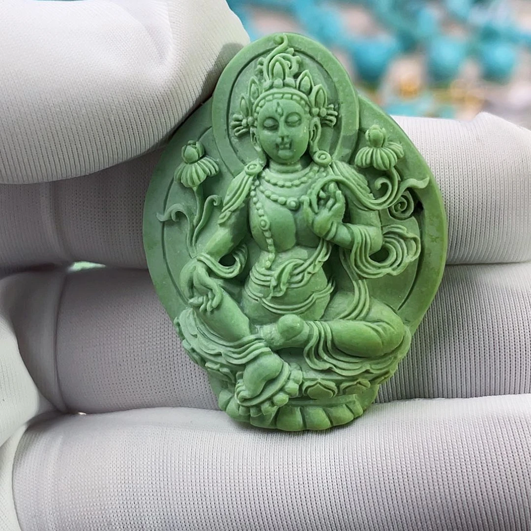 绿松石珠宝奇石未镶嵌