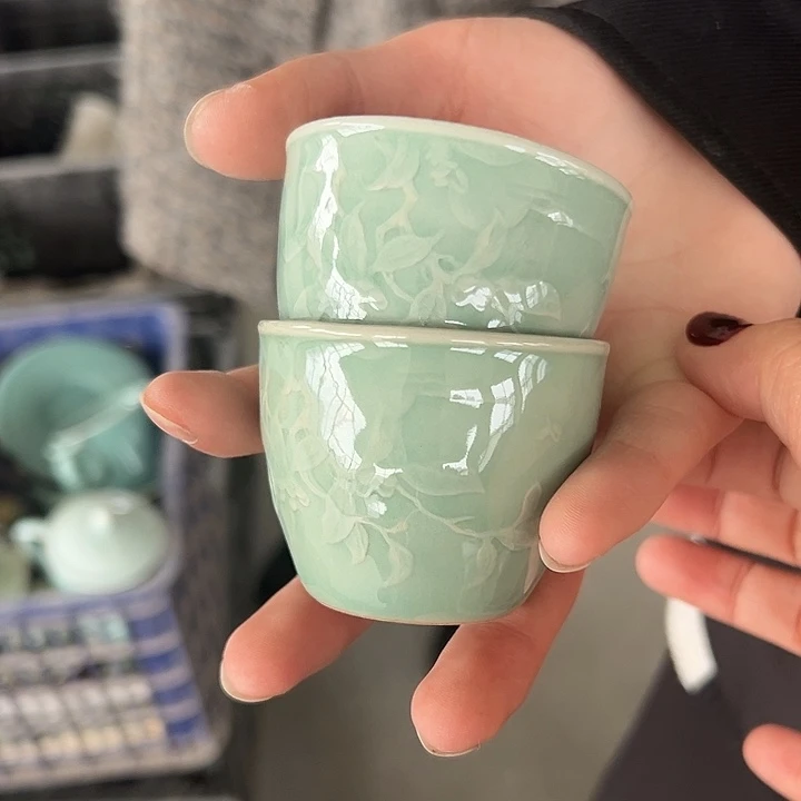 小米茶器龙泉青瓷