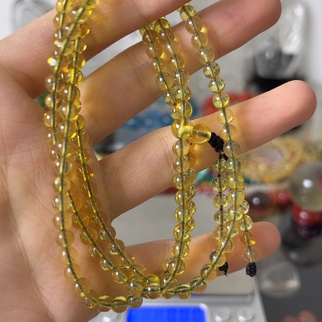 手链琥珀未镶嵌矿坑