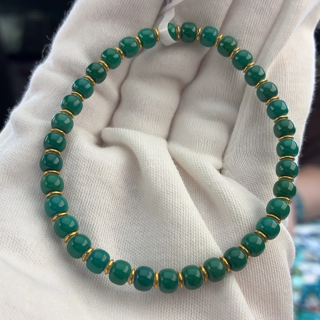 绿松石未镶嵌配饰5mm