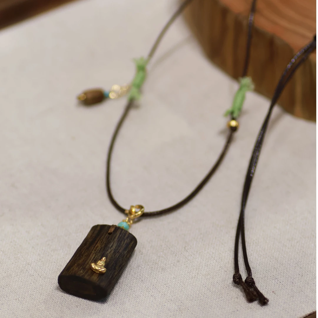 沉香原创S925沉香项链J590【多样性发一】