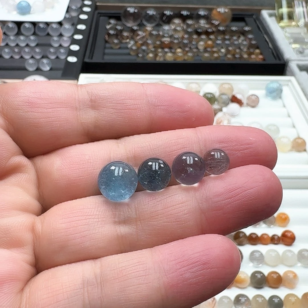 *****水晶珠宝半成品未镶嵌天然水晶