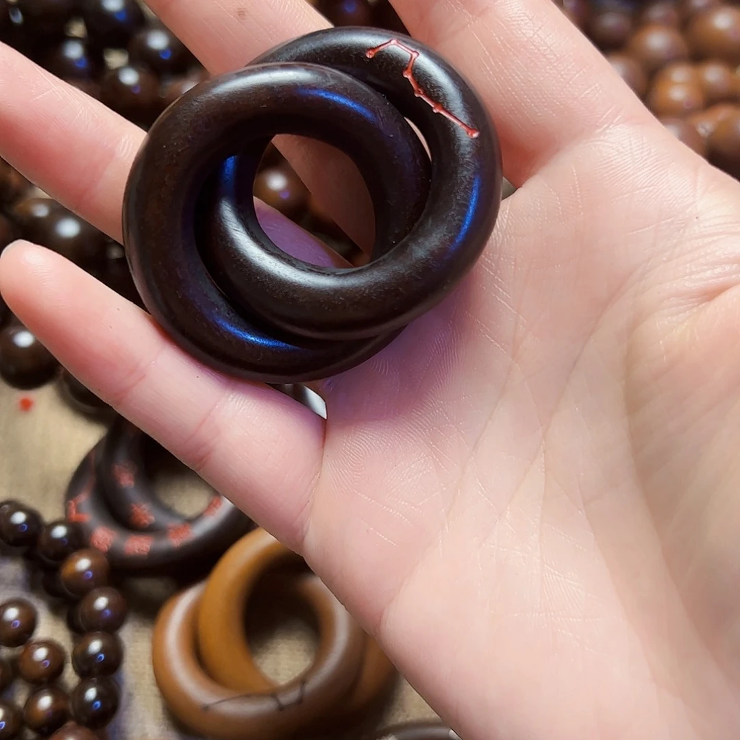 枣木玉华六星七星朱砂迷你