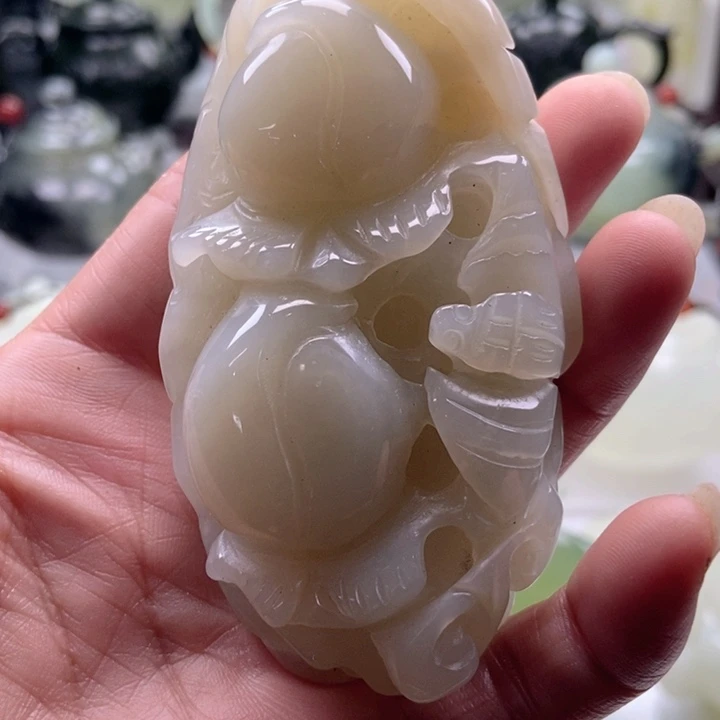 蛇纹石玉手链未镶嵌