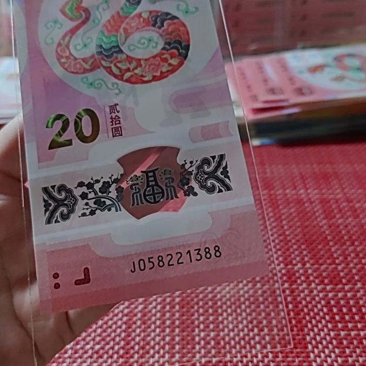 塑料小蛇钞58221388单张